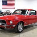 1968 Ford Mustang Fastback 35724 Miles Red Coupe 289ci V8 Automatic