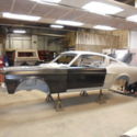 1968 FORD MUSTANG FASTBACK BODY SHELL RESTORATION W/TITLE