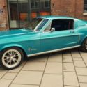1968 Ford Mustang fastback Gulfstream aqua. 347 stroker. FB Performance AOD 4STB