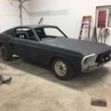 1968 Ford Mustang FASTBACK rolling project shell with interior components