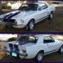 1968 Ford Mustang GT 500 Shelby Cobra Tribute AC PS Professional Restoration