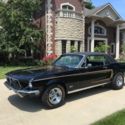 1968 FORD MUSTANG GT COUPE***V8***AUTOMATIC***TURN SIGNAL HOOD***LOTS OF CHROME!