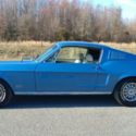 1968 Ford Mustang GT Fastback 2+2 Blue / Parchment S Code 390 Auto Marti Report