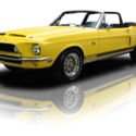 1968 Ford Mustang GT500KR 9719 Miles Bright Yellow Convertible 428 Cobra Jet V8