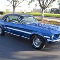 1968 Ford Mustang GT/CS, Restored, Acapulco Blue/Black interior, Auto, 289/195hp