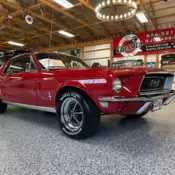 1968 Ford Mustang Hardtop Factory J Code 302 V8 PS Candy Apple Red