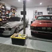 1968 Ford Mustang Hatchback Grey 2d