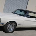 1968 FORD MUSTANG J CODE 302! P/S! WIMBELDON WHITE! NEW PAINT / INT!