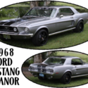 1968 Ford Mustang Shelby Cobra GT 500 Eleanor Tribute AC Power Steering
