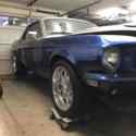 1968 Ford Mustang Sportscar Blue RWD Manual