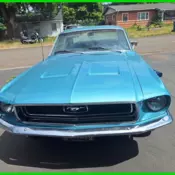 1968 Ford Mustang V6 Engine 3-Speed  76,338 Miles