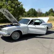 1968 Ford Mustang White