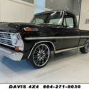 1968 FORD RANGER Classic Restored Short Bed Pickup 1381 Miles Black Truck  Autom