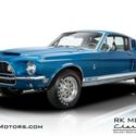 1968 Ford Shelby Mustang GT350  Acapulco Blue Fastback 302 V8 4 Speed Manual