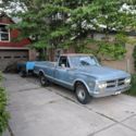 1968 GMC c2500 Pickup Blue RWD Automatic cst