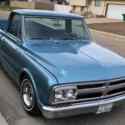 1968 GMC K10 Pickup Blue RWD Automatic