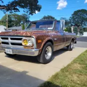 1968 GMC Pickup Blue