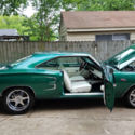 1968 green Dodge Coronet R/T in mint condition.