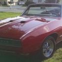 1968 Gto Convertible #&#039;S matching 400 V8 Victory Red