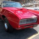 1968 - GTO CONVERTIBLE -  #&#039;S - RED AND BLACK ,FRAME OFF
