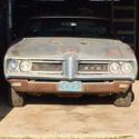 1968 GTO CONVERTIBLE ALPINE BLUE 4-SPEED MATCHING NUMBERS...BARN FIND