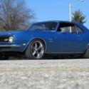 1968 High Quality Pro-Touring Chevy Camaro SS LS3 6 Speed Marina Blue Resto-Mod