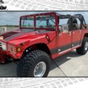 1968 HUMMER H1 Open Top 43,000 Miles Red  engine Automatic