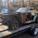 1968 (I think) Volvo P1800 2S 1800S parts car.