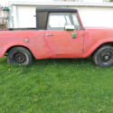 1968 International Scout 800 Series 4 X 4 With Original Snow Blade