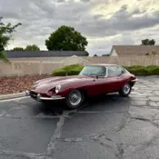 1968 Jaguar E-Type Coupe Red