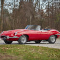 1968 Jaguar XKE Red Convertible