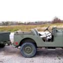 1968 Jeep CJ5 M38A1 clone and matching M416 1/4 ton trailer NO RESERVE