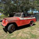 1968 Jeep Jeepster Commando Convertible Red 4WD Manual deluxe