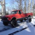 1968 k20 truck 4x4 on 1980 frame 1970 cab and title NO RESERVE !!