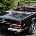 1968 Mercedes 280SL 4-Speed 040 Black/Red Factory LSD Very Good 67K Mi Rare NR