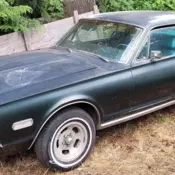 1968 Mercury Cougar 302 Project Car-RUNS!