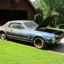 1968 Mercury Cougar XR-7, 6.5 Liter Engine, 4-Speed, Blue w/Black Oxford Roof