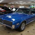 1968 Mercury Cougar XR7 0 Miles Nordic Blue