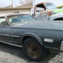 1968 MERCURY COUGAR XR7 J CODE 302 V8! CALIFORNIA CAR! BLUE PLATES!