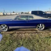 1968 Mercury Monterey 6.6 Coupe Blue  Chrome