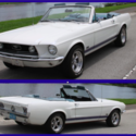 1968 Mustang Convertible GT Options ProfRotisserie 289 4 Barrel Auto PS PDBrakes
