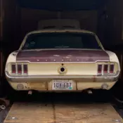 1968 Mustang Coupe with AC, PS, PDB. Nice project to be a fun driver or restore.