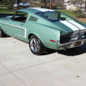 1968 MUSTANG FASTBACK J CODE COMPLETE RESTO P[OWER STEERING AND  DISC BRAKES