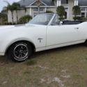 1968 Olds Cutlass Conventible. V8 California Black plate car