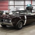 1968 Oldsmobile 442  334 Miles Burgundy Convertible 400 V8 Automatic