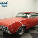 1968 Oldsmobile Cutlass  17970 Miles Matador Red Hardtop 350 V8 2 Speed Automati