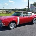 1968 Oldsmobile Cutlass  36379 Miles Red/White