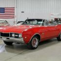 1968 Oldsmobile Cutlass  96471 Miles Red Convertible 350ci Rocket V8 Automatic