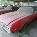 1968 Oldsmobile Cutlass S s 30564 Miles Red Convertible 350 A