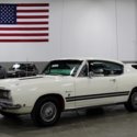 1968 Plymouth Barracuda  93691 Miles White Coupe 383ci V8 4 Speed Manual